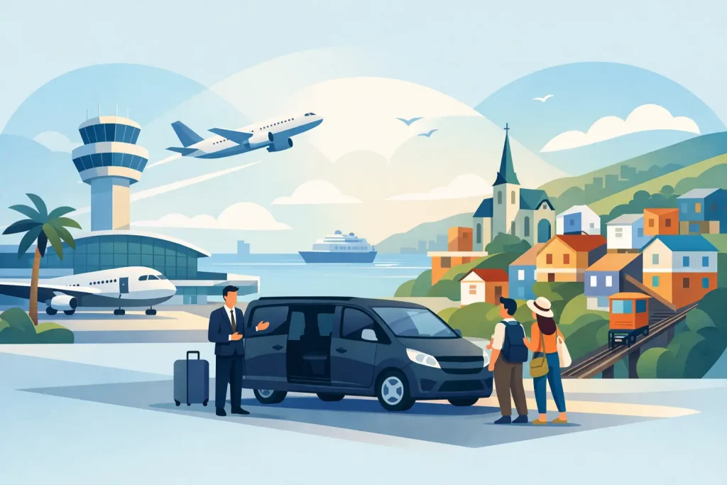 Cómo elegir un transfer aeropuerto Valparaíso