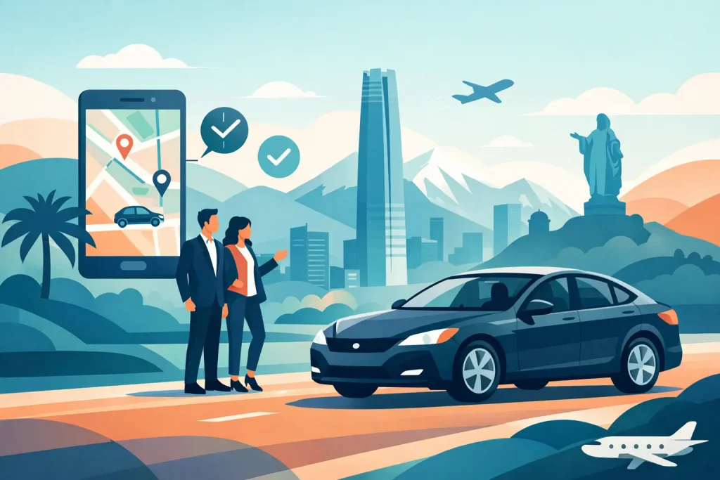 Transporte privado Santiago sin esperas ni dudas